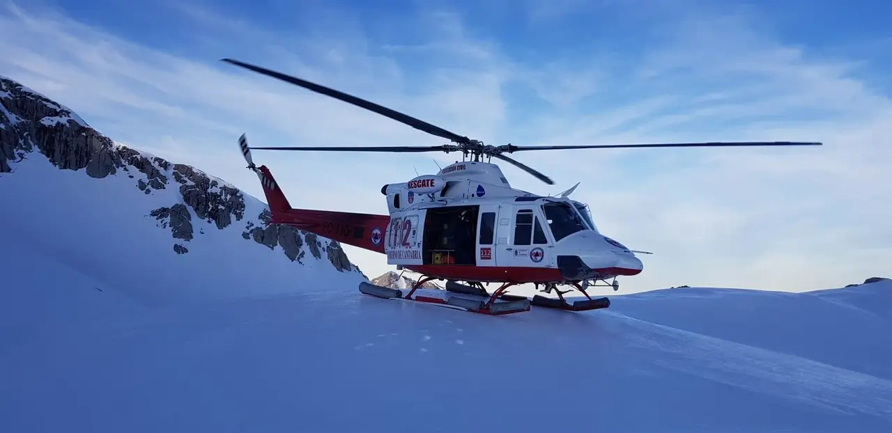 Evacuaci&oacute;n herido en Pe&ntilde;avieja en helic&oacute;ptero