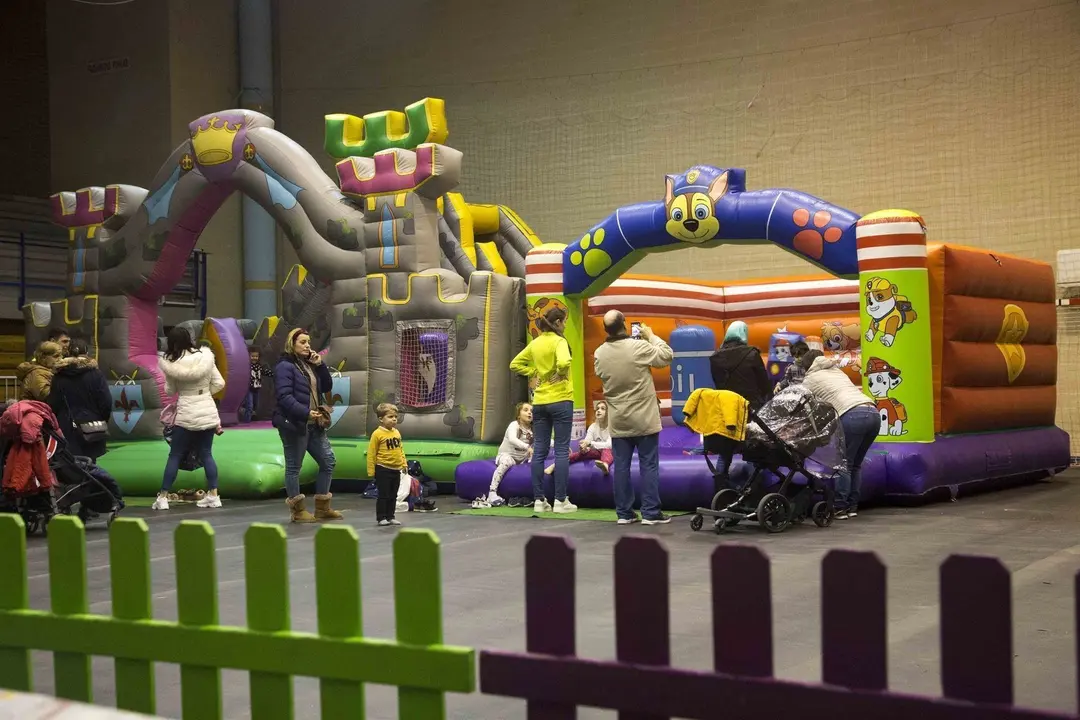 Parque infantil del Festival Navide&ntilde;o de Camargo