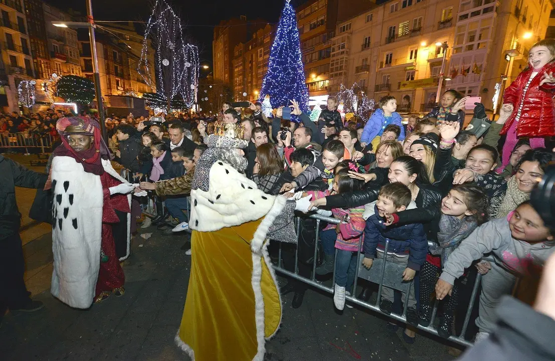 Cabalgata de Reyes de Santander de 2014