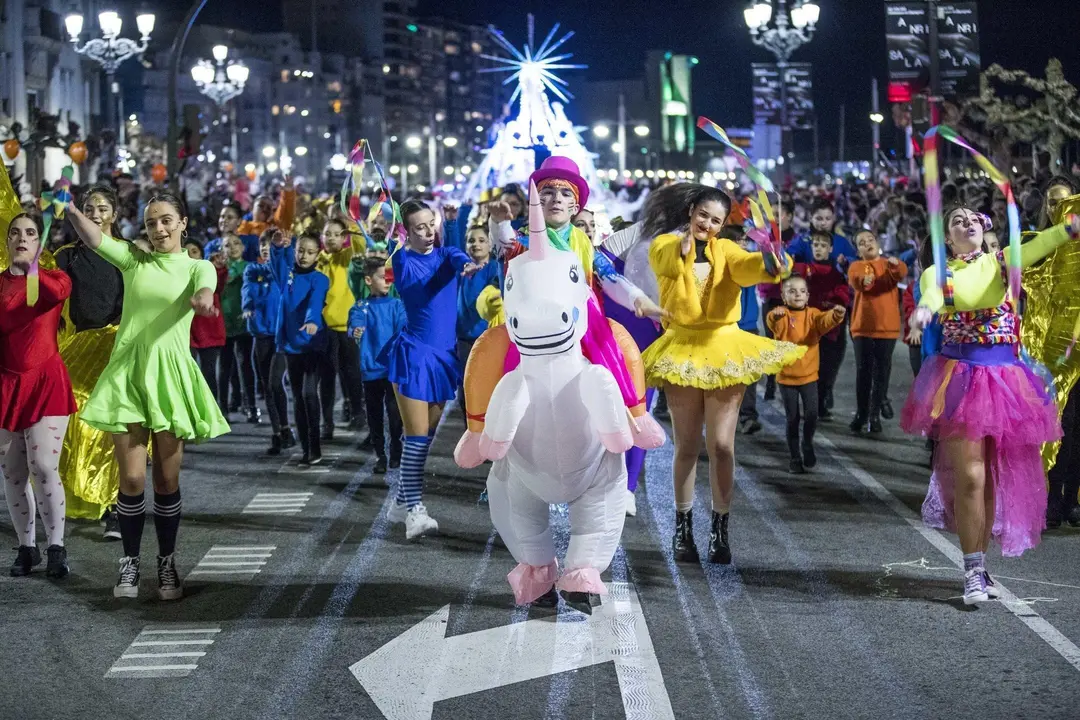 DAVID S. BUSTAMANTE 05/01/2020 SANTANDER/ CANTABRIA Cabalgata de Reyes de Santander