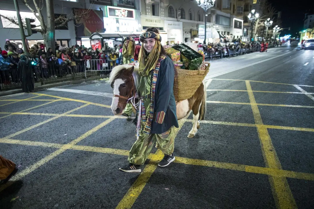 DAVID S. BUSTAMANTE 05/01/2020 SANTANDER/ CANTABRIA Cabalgata de Reyes de Santander