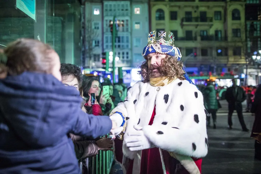 DAVID S. BUSTAMANTE 05/01/2020 SANTANDER/ CANTABRIA Cabalgata de Reyes de Santander