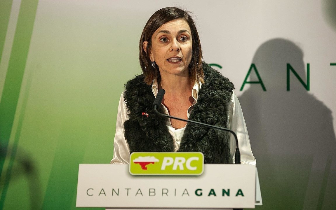 La secretaria de Organización del PRC y consejera en el Gobierno de Cantabria, Paula Fernández