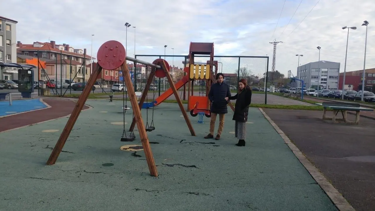 Parque infantil del barrio de San Isidro