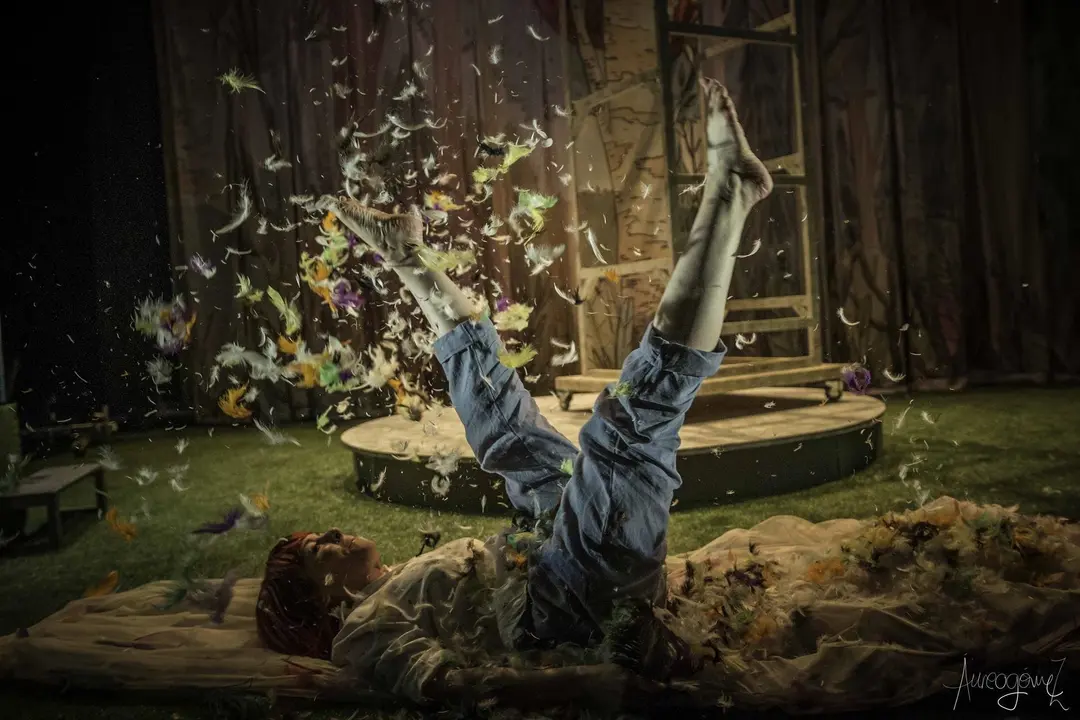 Obra 'Olivia y las plumas', de La Machina Teatro