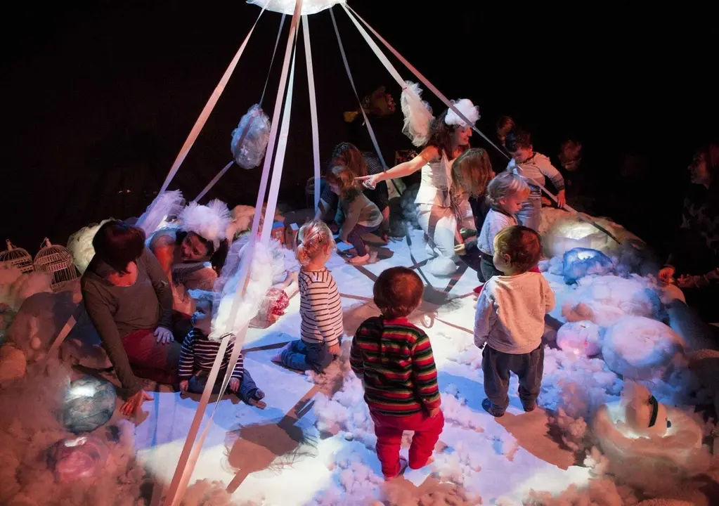 Escena de la obra 'Algod&oacute;n'