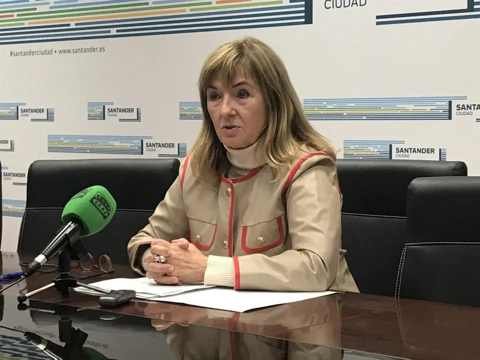 La concejala de Cultura y Deportes del Ayuntamiento de Santander, Mar&iacute;a Luisa Sanju&aacute;n (Cs)