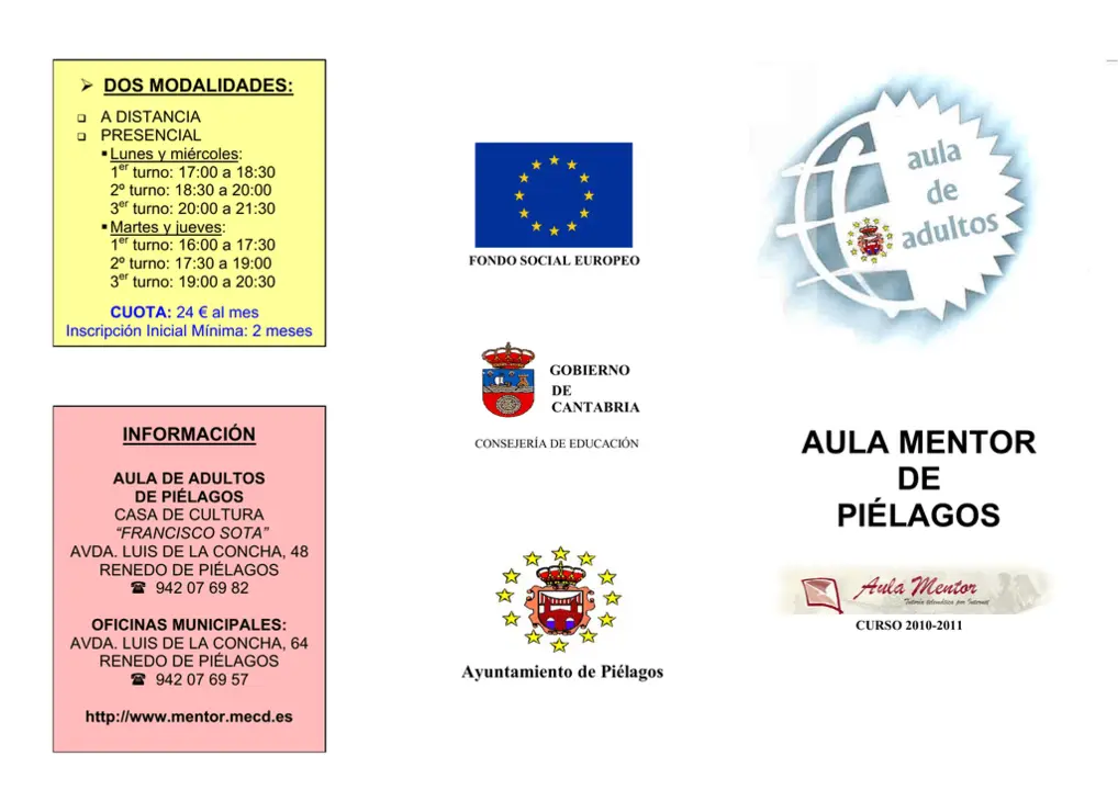 AULA MENTOR PIELAGOS