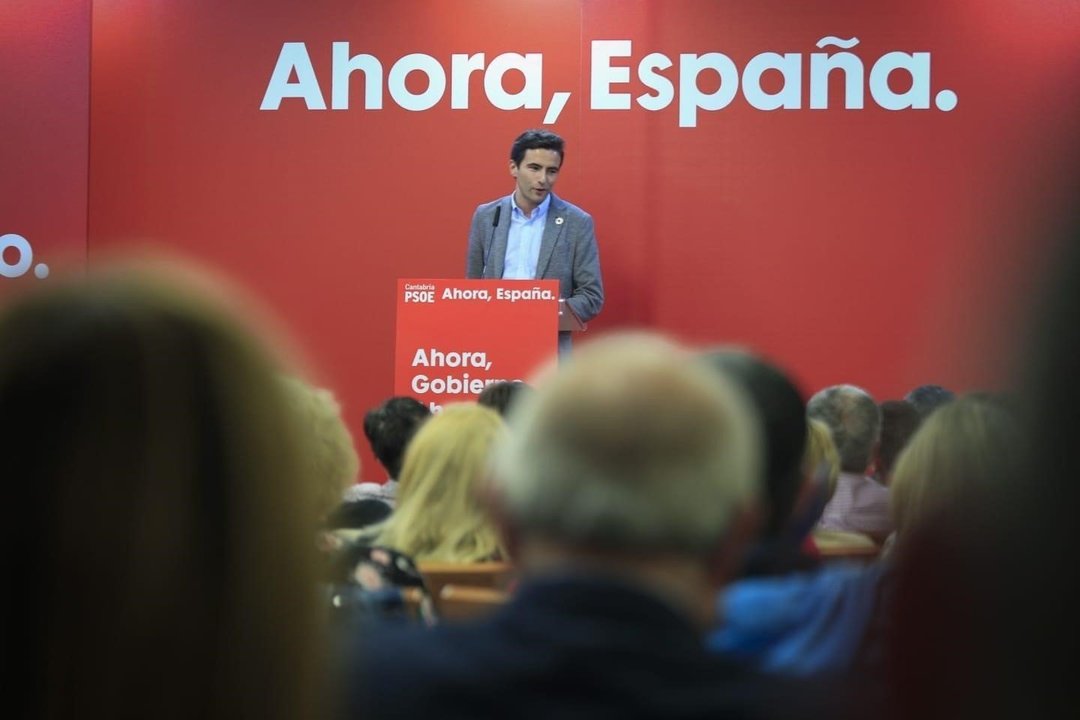 El diputado del PSOE por Cantabria, Pedro Casares