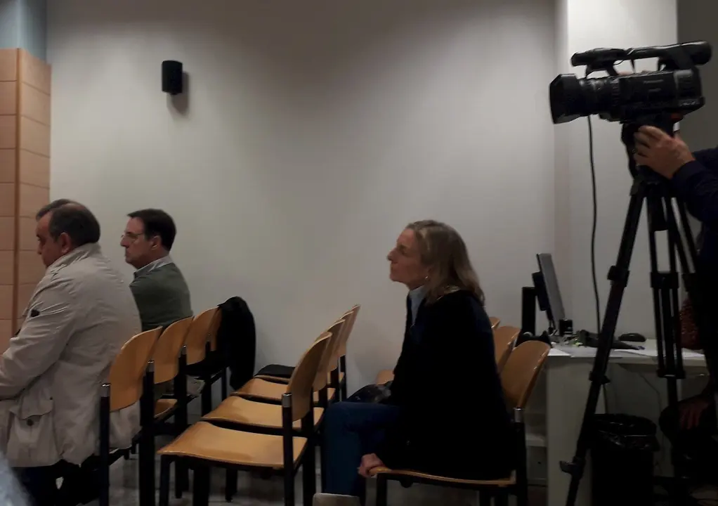 S&aacute;mano y Diego Higuera en el juicio por el caso Conurca, que se ha vuelto a aplazar