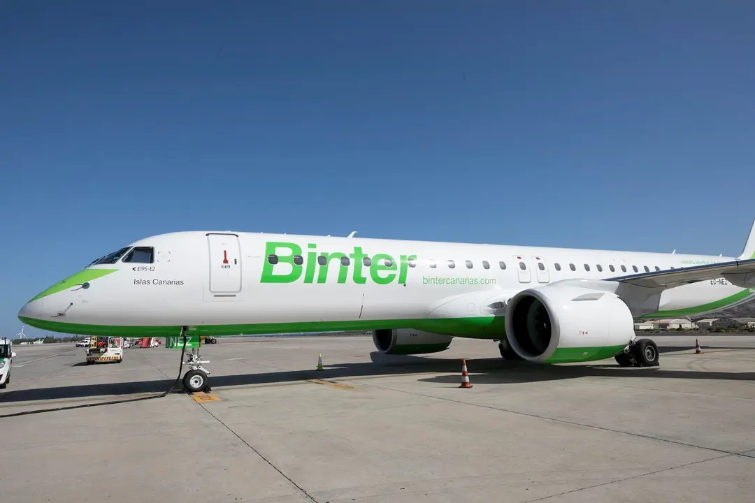 Avi&oacute;n de la compa&ntilde;&iacute;a a&eacute;rea Binter