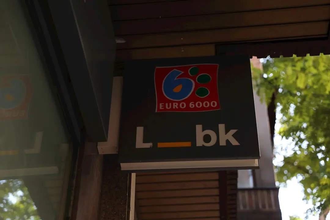 Oficina de Liberbank en Madrid.