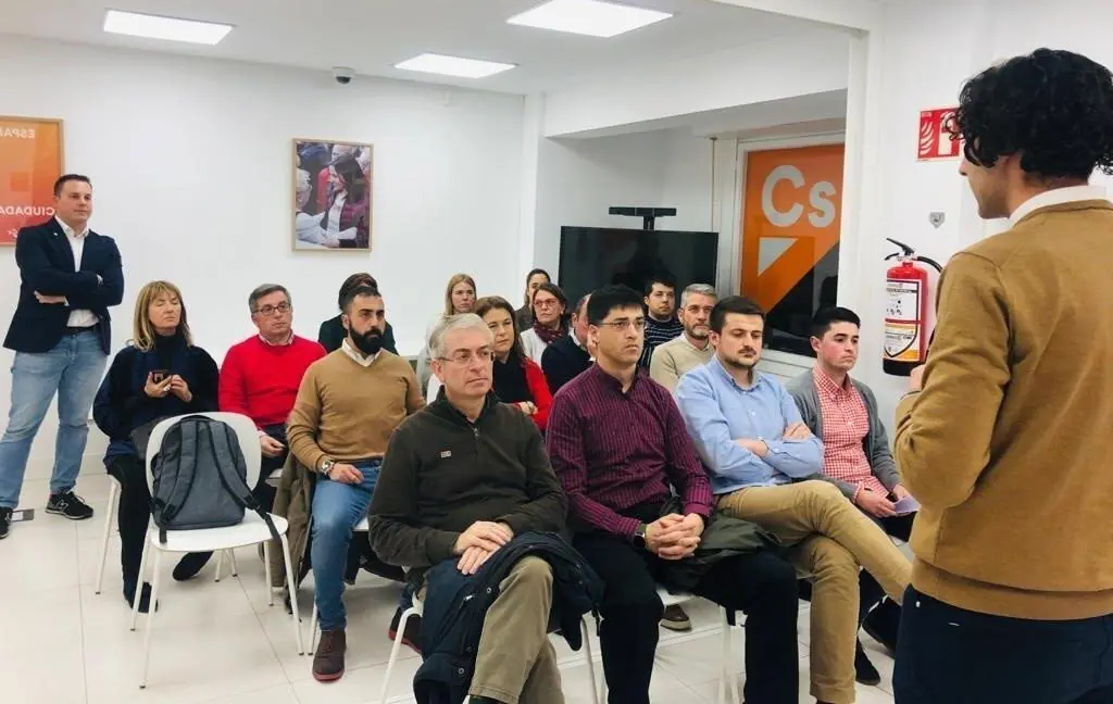 Reuni&oacute;n del portavoz de Cs con concejales
