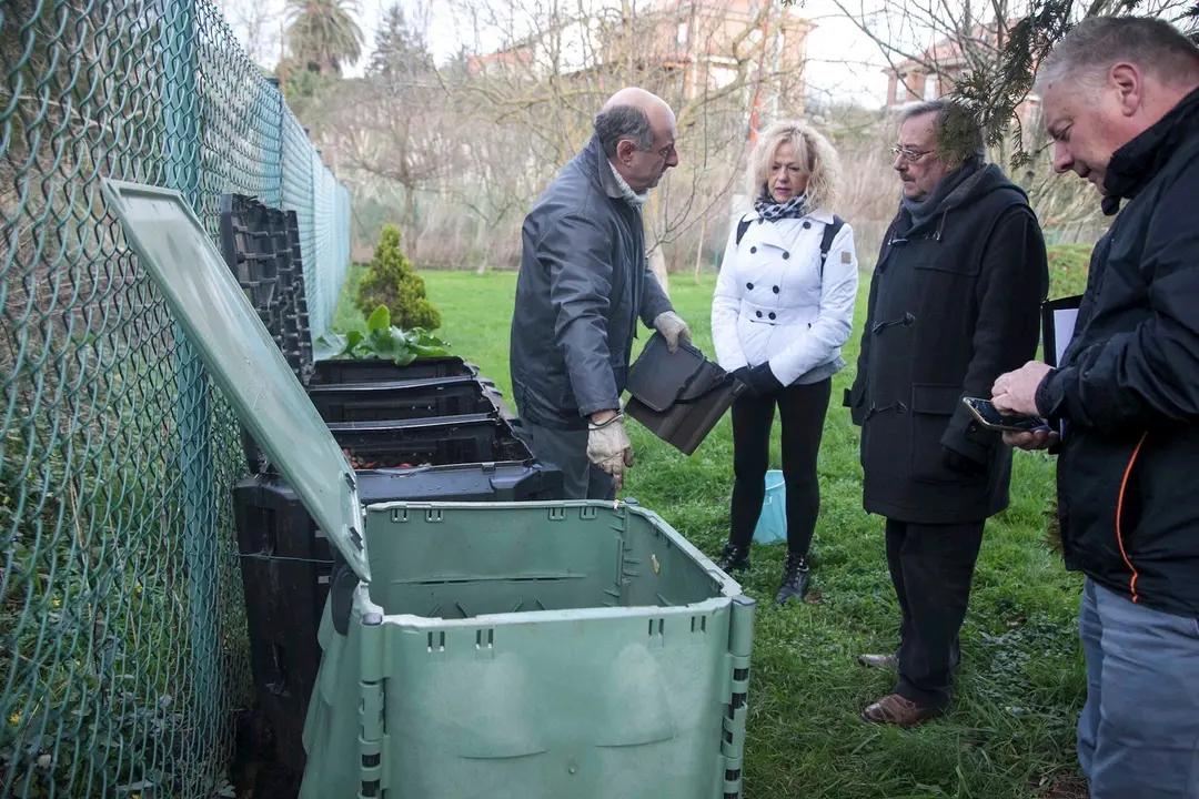 Visitas a participantes en campa&ntilde;as de compostaje dom&eacute;stico de Camargo