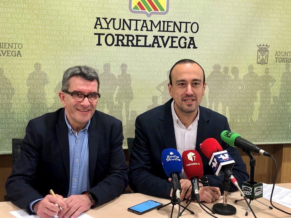 El alcalde de Torrelavega y el concejal
