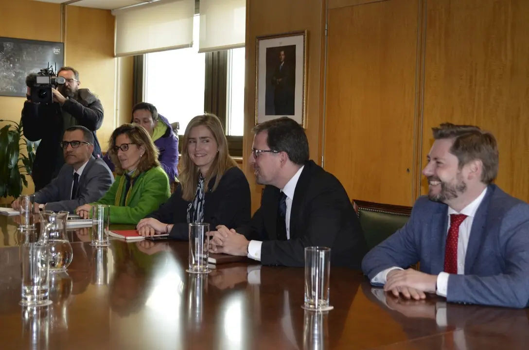 El secretario general de Industria y Pyme, Ra&uuml;l Blanco, y la secretaria de Estado de Energ&iacute;a, Sara Aegesen