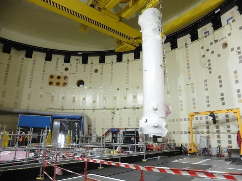 Ensa finaliza la instalaci&oacute;n de tres intercambiadores de calor del proyecto JHR