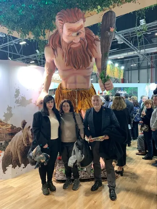 Representantes del Ayuntamiento de Pi&eacute;lagos en Fitur