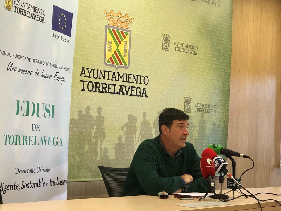 Bernardo Bustillo, concejal de Fondos Europeos y Participación Ciudadana de Torrelavega