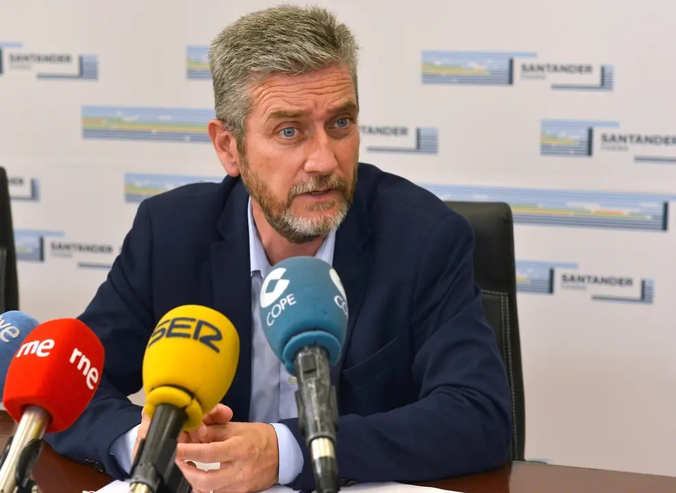 Javier Ceruti (Cs), portavoz del Ayuntamiento de Santander y concejal de Urbanismo, Innovaci&oacute;n y Contrataci&oacute;n