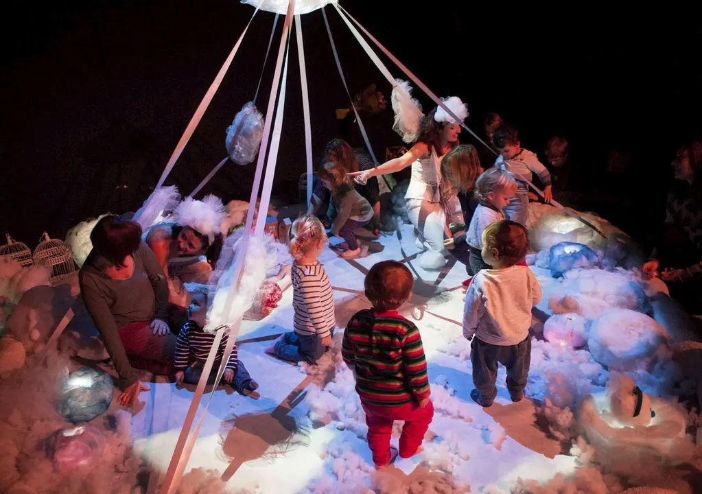 Escena de la obra 'Algod&oacute;n'