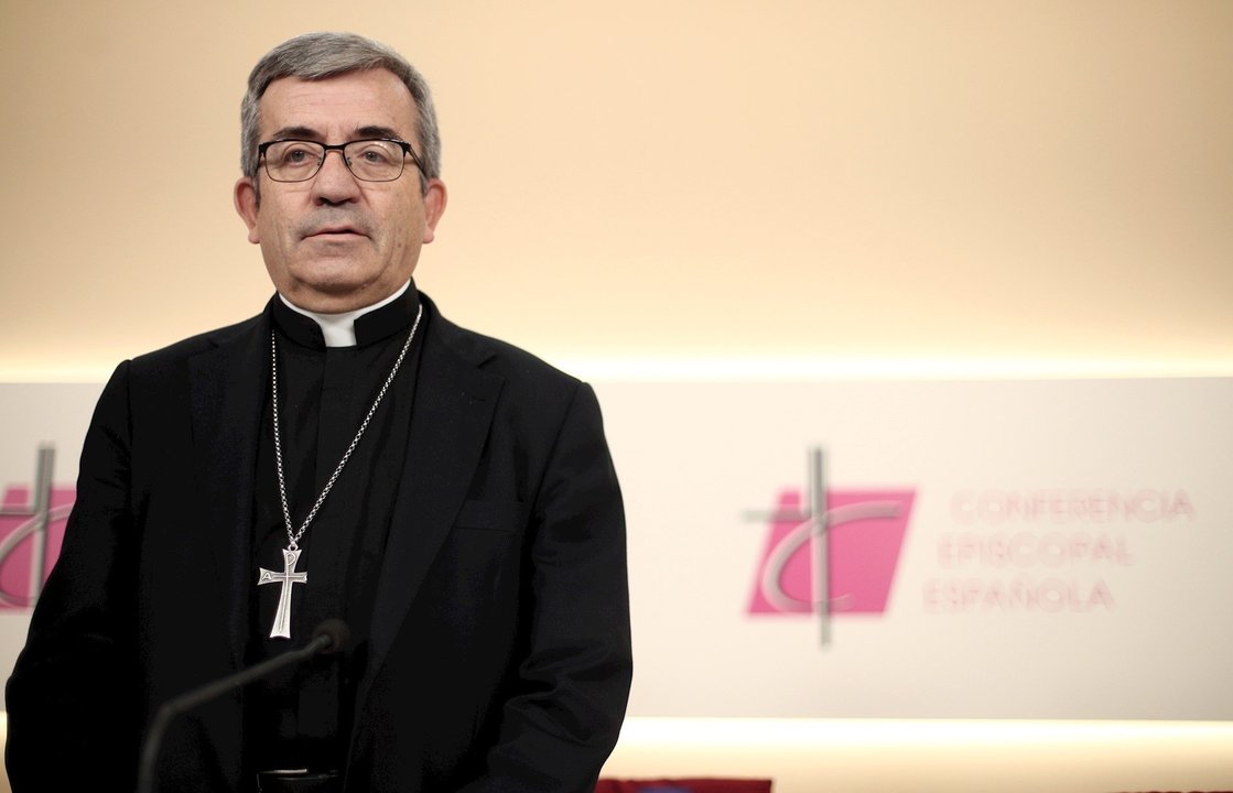 El secretario general y portavoz de la Conferencia Episcopal Española, Luis Argüello