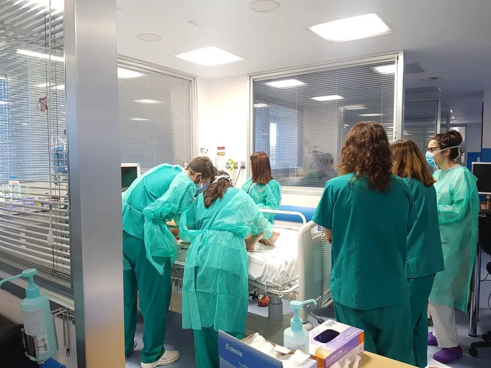 UCI Pedi&aacute;trica del Hospital 12 de Octubre