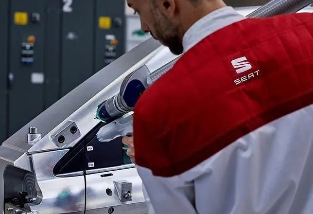 Escaneado l&aacute;ser de SEAT