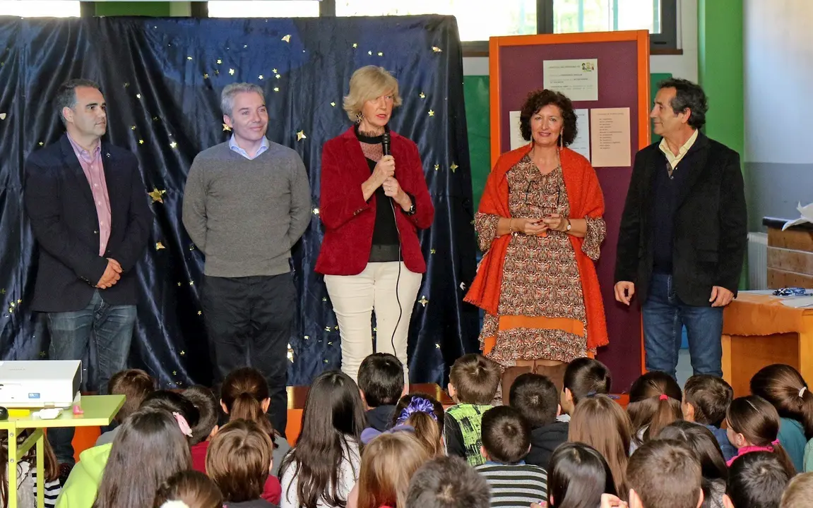 Lomb&oacute; en el CEIP Virgen de las Nieves de Guriezo