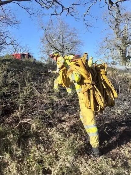Extinci&oacute;n de incendios forestales