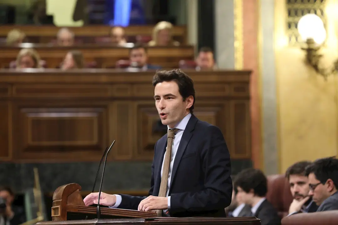 Pedro Casares en el Congreso de los Diputados