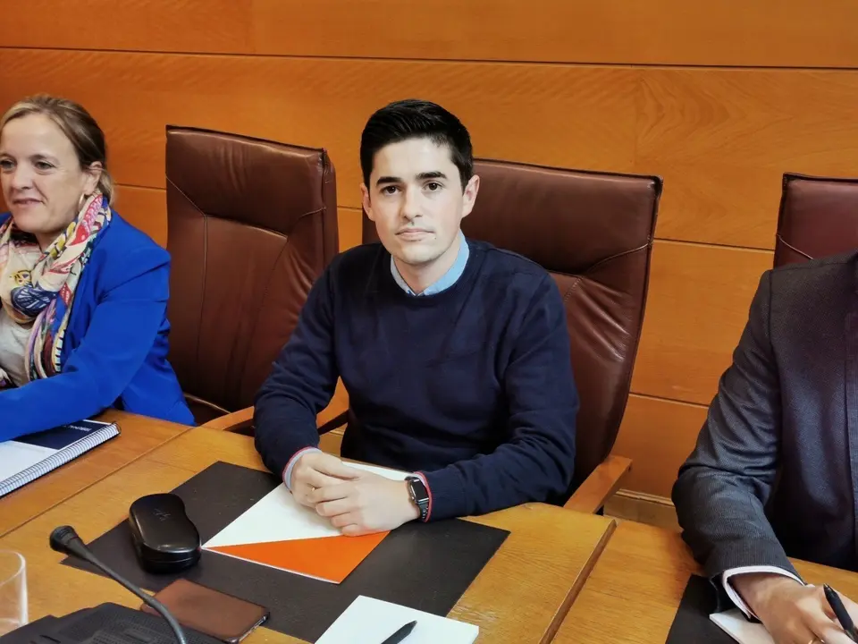 Diego Mara&ntilde;&oacute;n, diputado de Ciudadanos (Cs) Cantabria