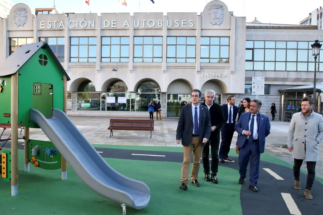 Inauguraci&oacute;n de las obras de la estaci&oacute;n de autobuses de Santander