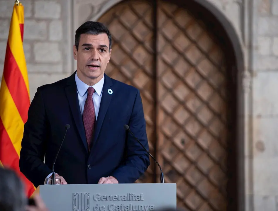 El presidente del Gobierno, Pedro S&aacute;nchez