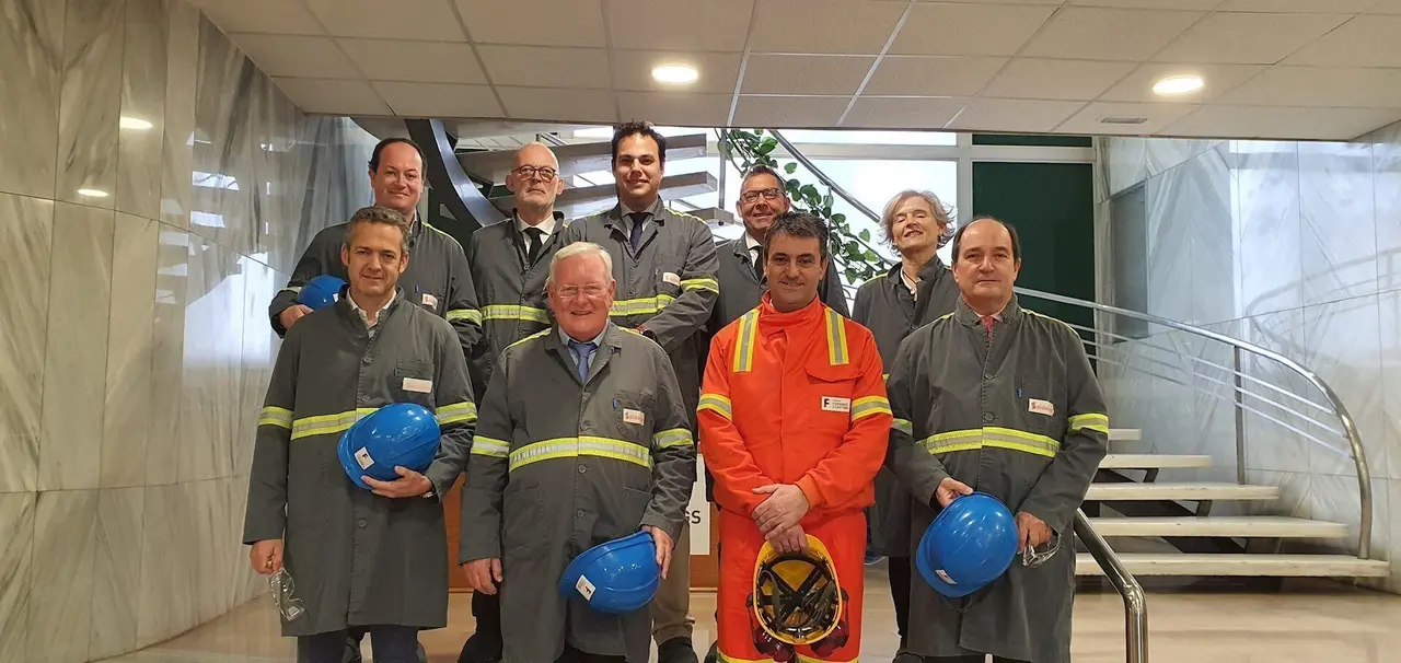 Miembros de la C&aacute;mara de Comercio se re&uacute;nen con representantes de Sidenor