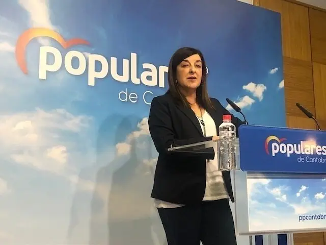 La presidenta del PP de Cantabria, Mar&iacute;a Jos&eacute; S&aacute;enz de Buruaga