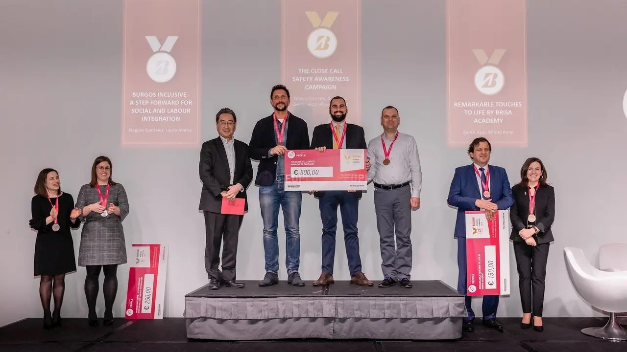 Premio a la planta de Bridgestone en Puente San Miguel