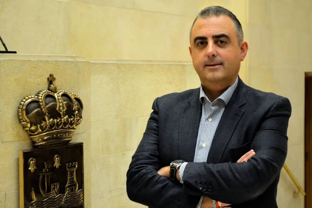 El diputado del PP en el Parlamento de Cantabria Roberto Media