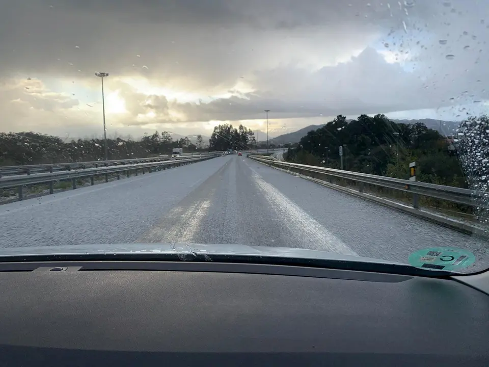 Temporal en Asturias.
