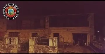 Incendio en una casa en Entrambasaguas