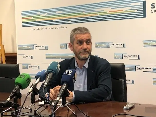 Javier Ceruti (Cs), portavoz de Cs en el Ayuntamiento de Santander; portavoz del equipo de Gobierno municipal (PP-Cs) y concejal de Urbanismo, Innovaci&oacute;n y Contrataci&oacute;n