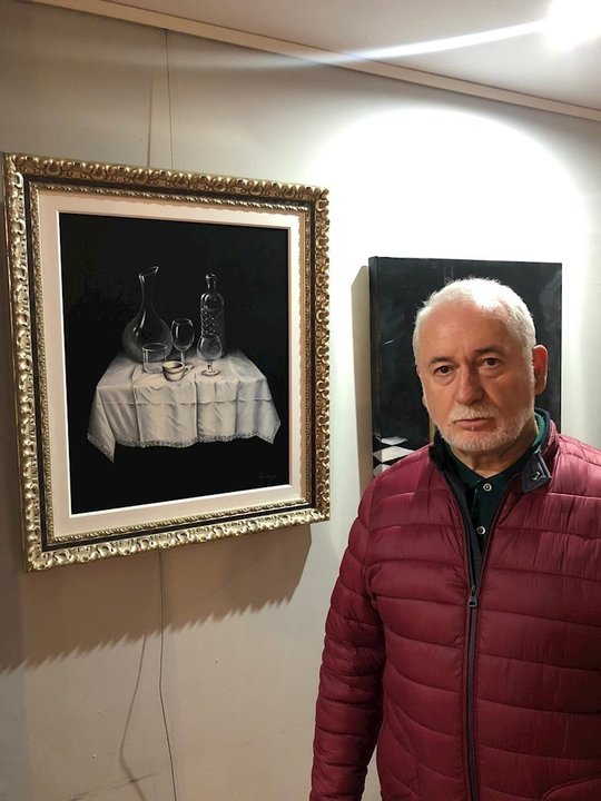 Exposición del pintor Diego Bedia en Bareyo
