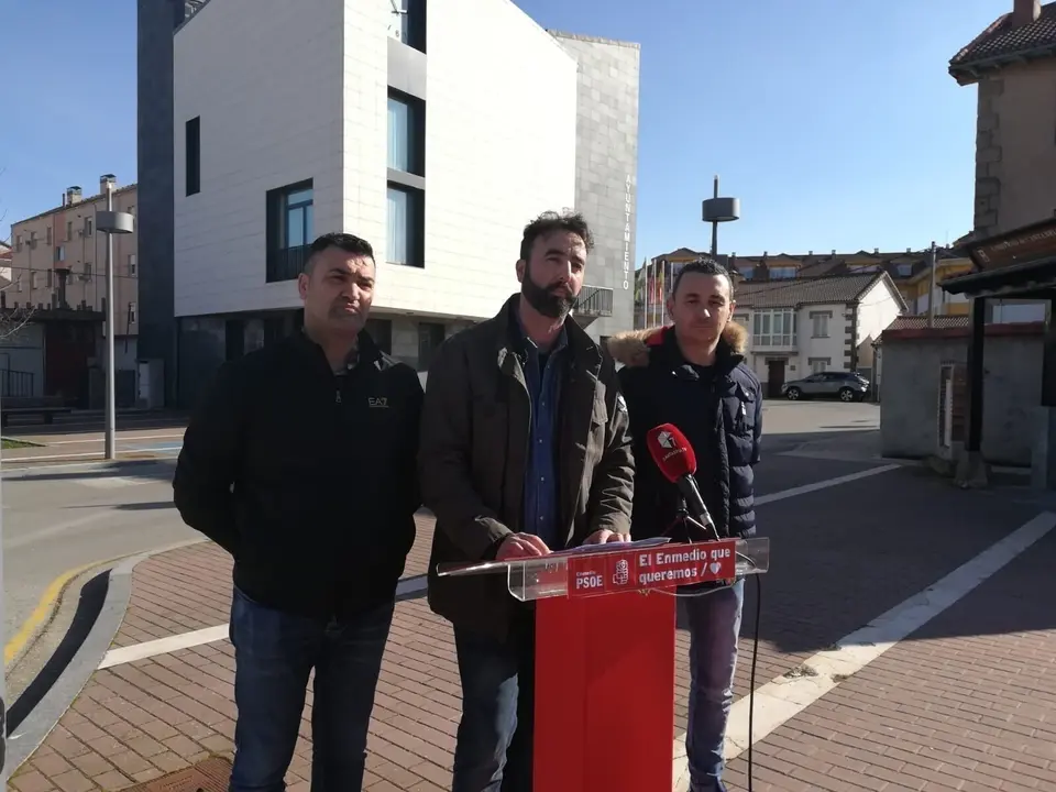 Los concejales socialistas de Campoo de Enmedio