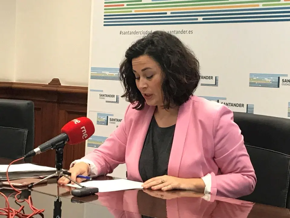 La concejala de Turismo, Comercio y Relaciones Institucionales del Ayuntamiento de Santander, Miriam D&iacute;az