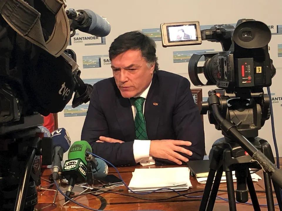 El concejal de Vox en el Ayuntamiento de Santander, Guillermo P&eacute;rez-Cos&iacute;o