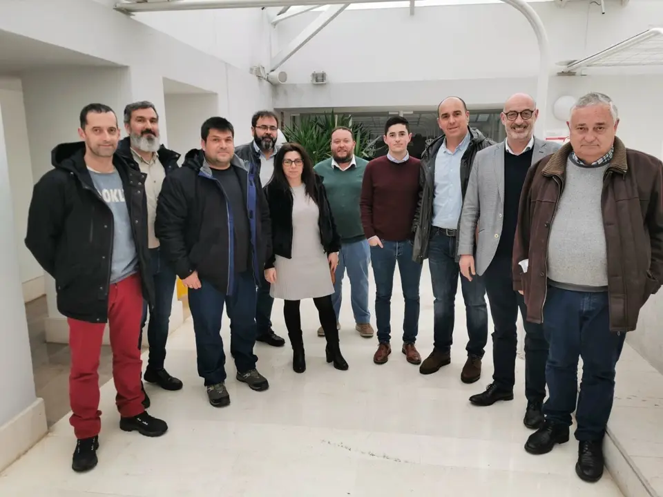 Reuni&oacute;n Cs con comit&eacute; de Sniace