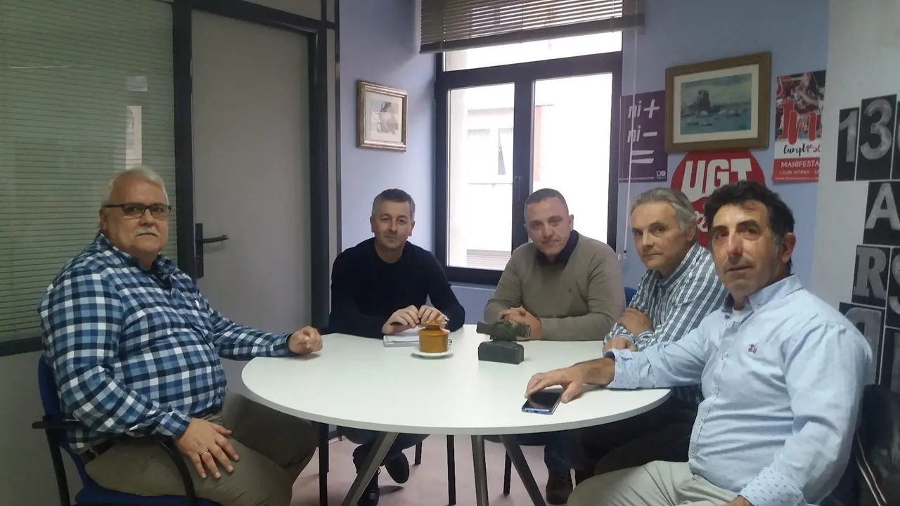 Reuni&oacute;n UGT-UP-UGAM-COAG