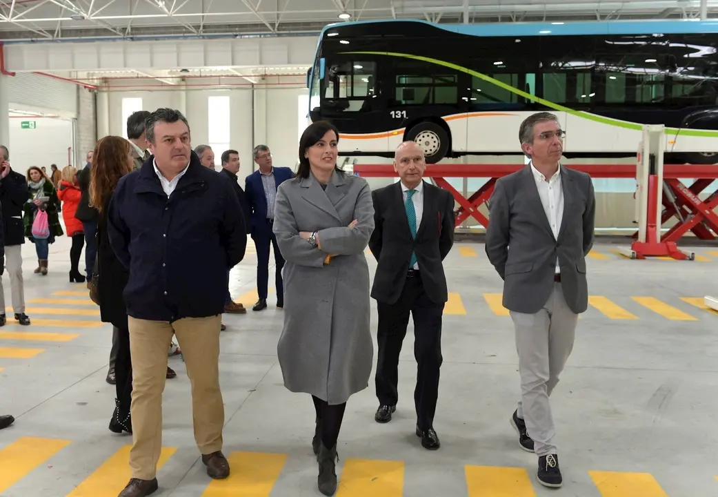 ARCHIVO. La alcaldesa, Gema Igual, en la nueva sede del TUS en Camarreal