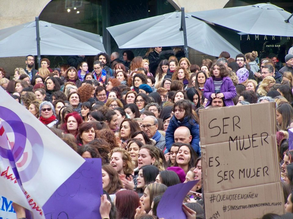 Manifestación por el 8M en Madrid de 2018