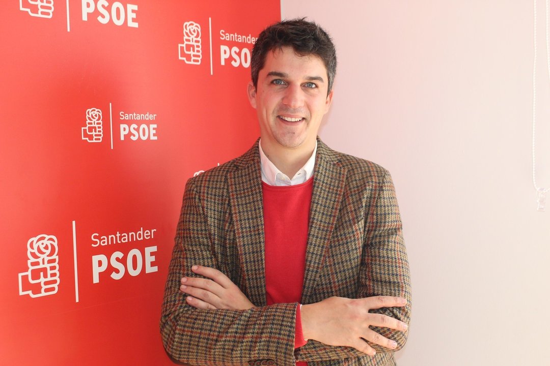 Daniel Fernández, secretario de Organización y portavoz municipal del PSOE